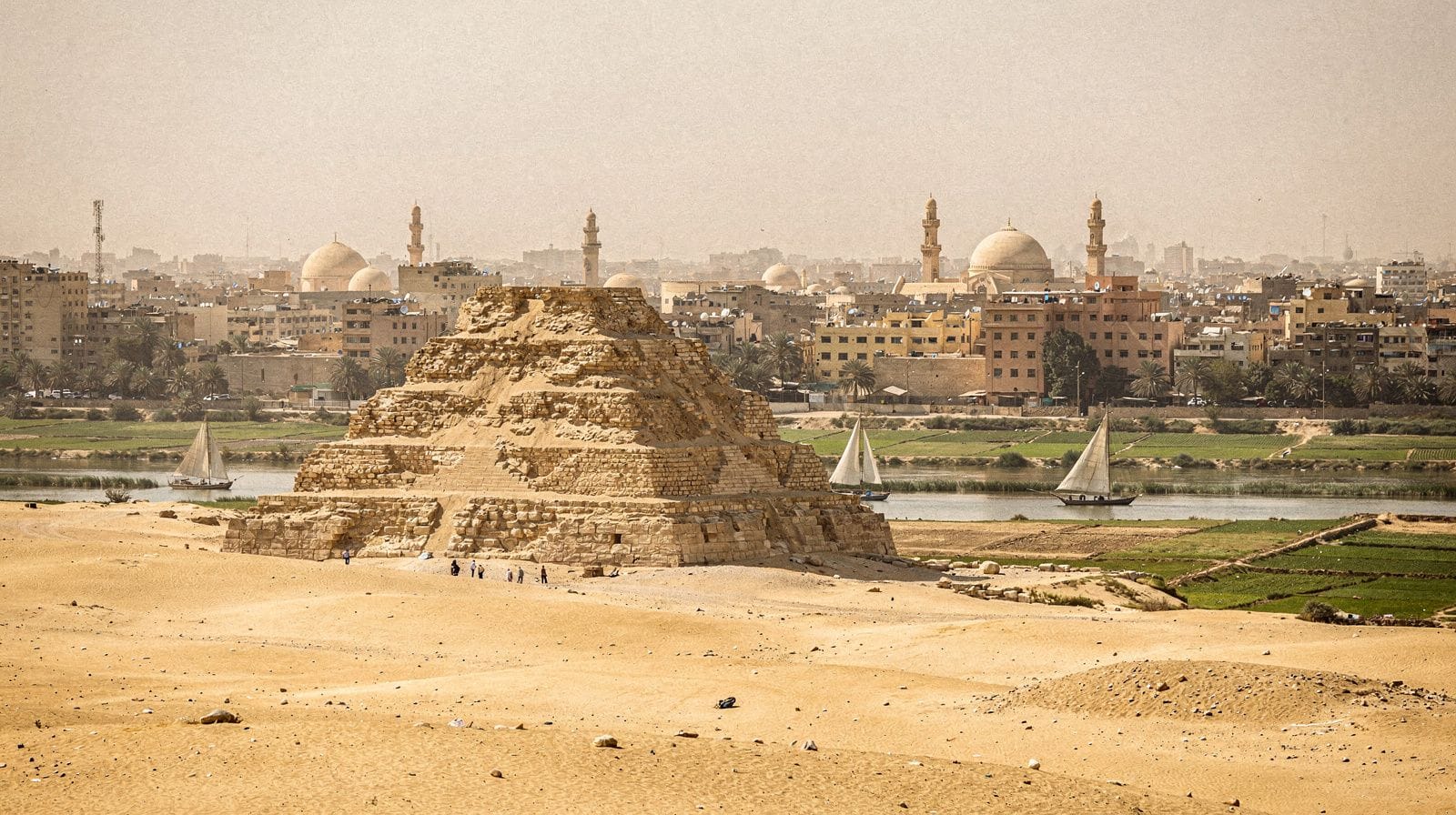 Sakkara, Memphis en Dahshur