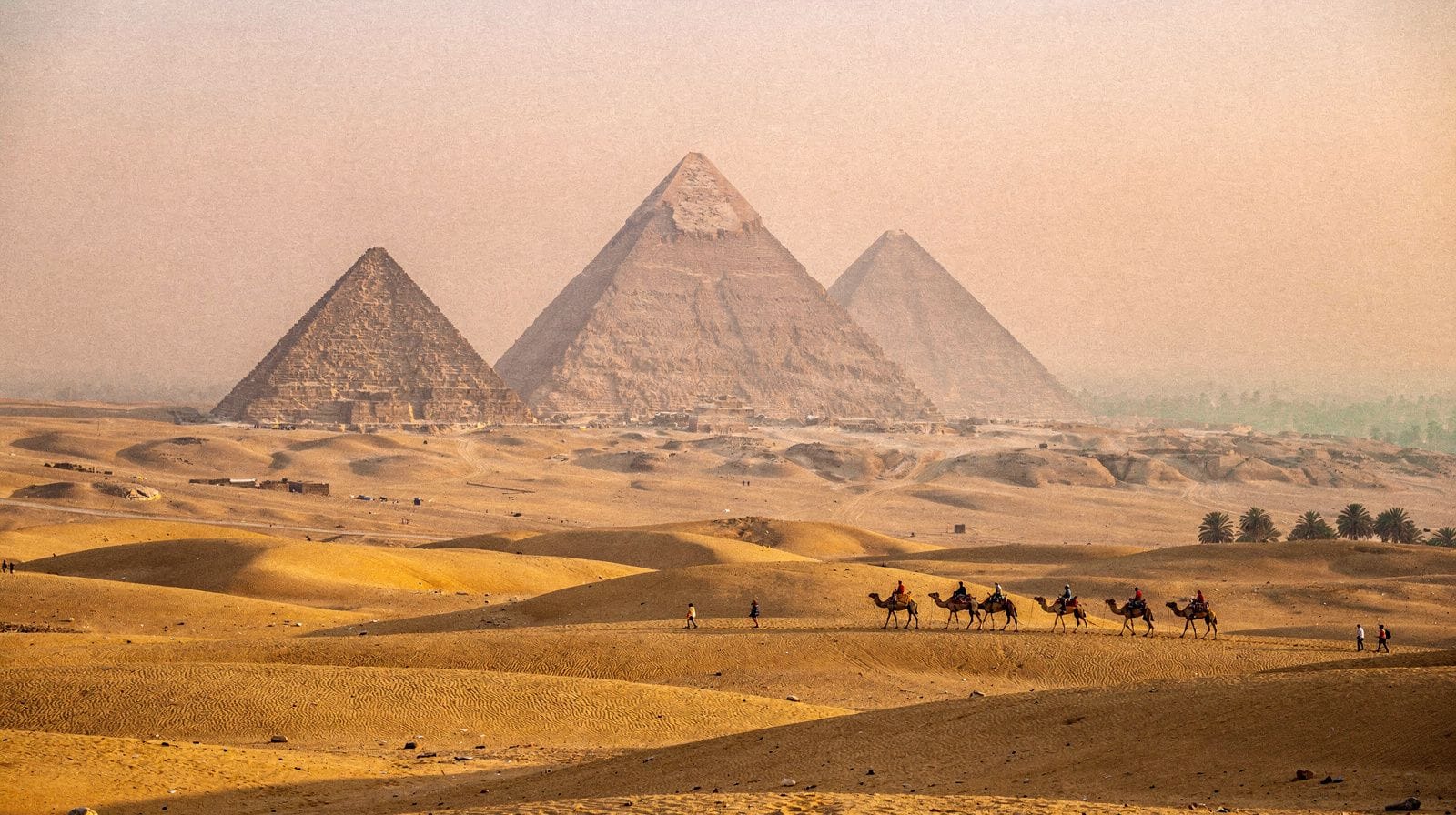 Gizeh: de piramides, de Sfinx en het Grand Egyptian Museum