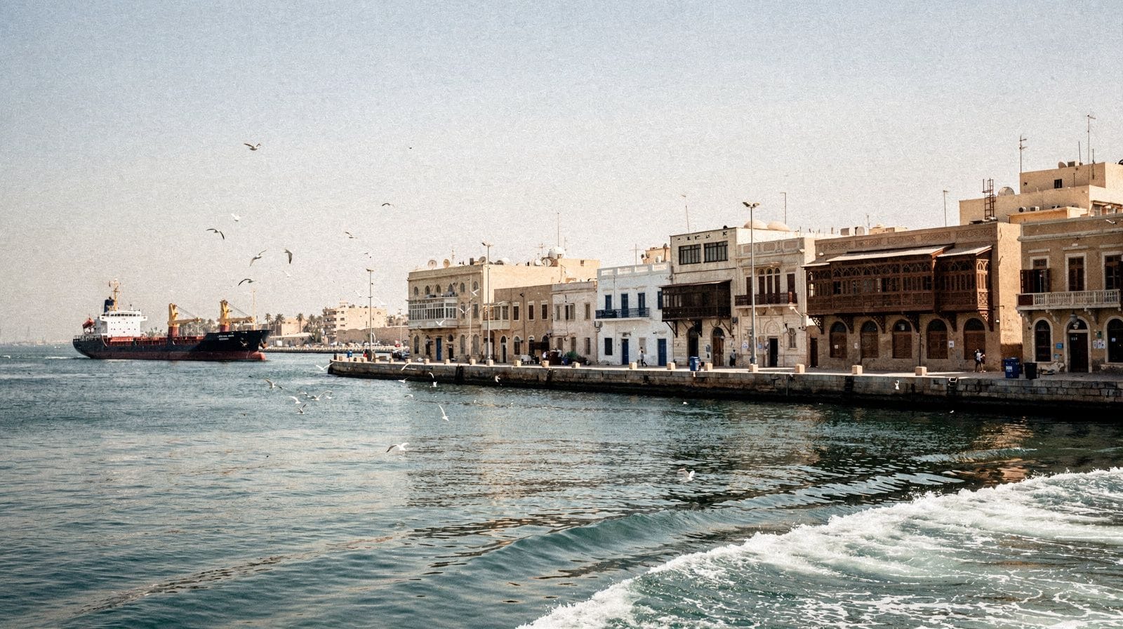 Port Said: kanaalstad en cruisehaven, geen strand aan de Rode Zee