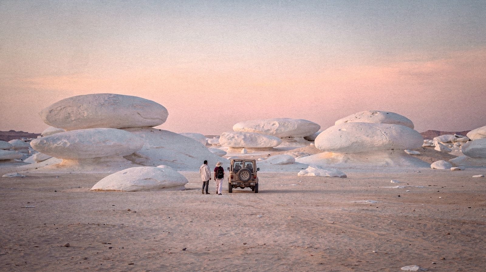 Witte Woestijn en Bahariya-oase