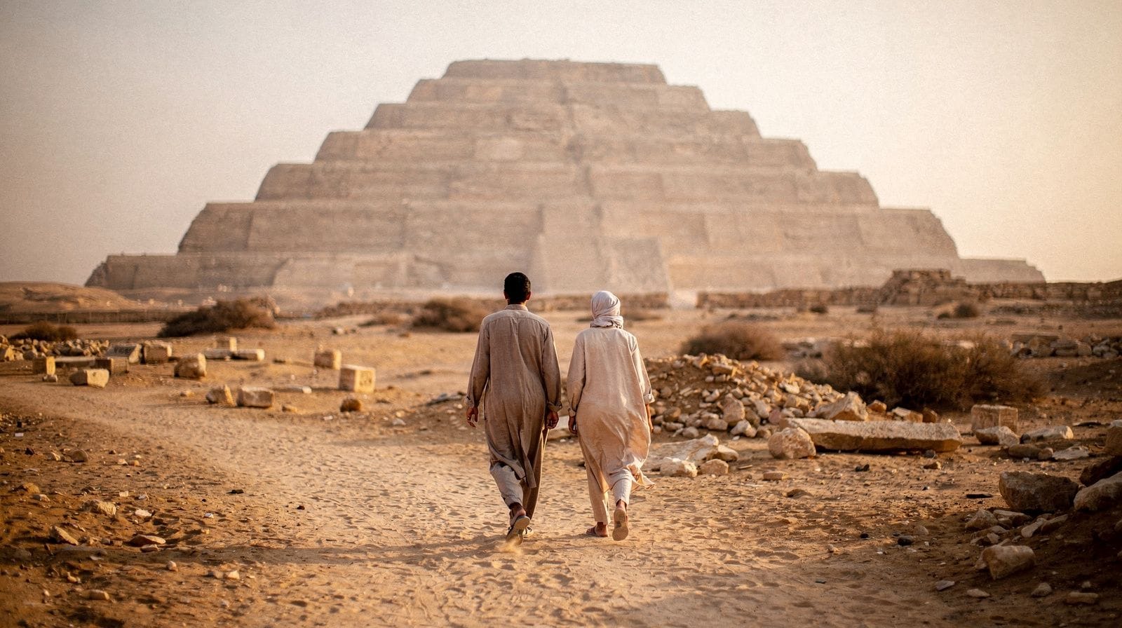 Gizeh ou Saqqarah : quelles pyramides visiter en premier