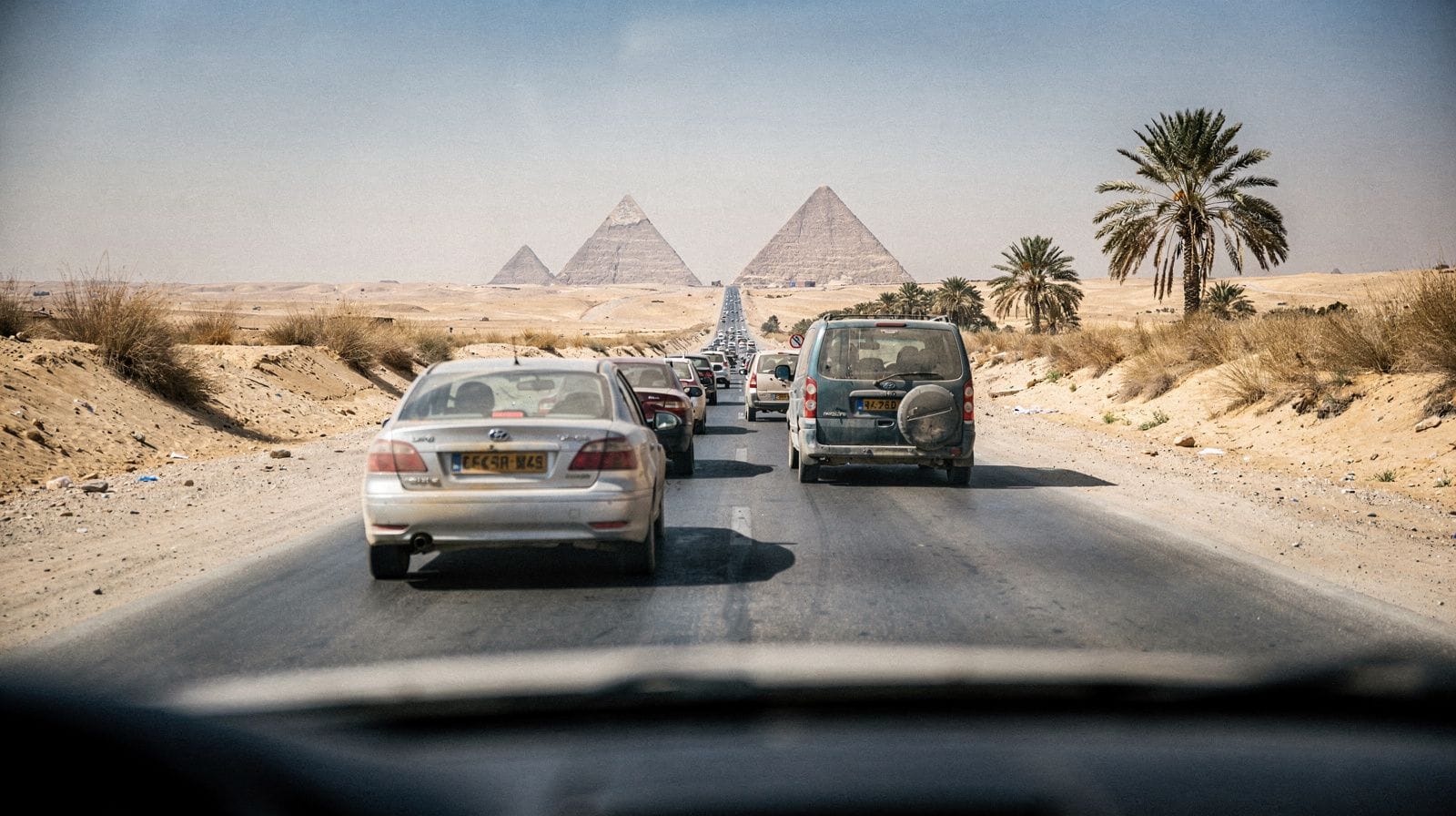 How to get to the Giza pyramids