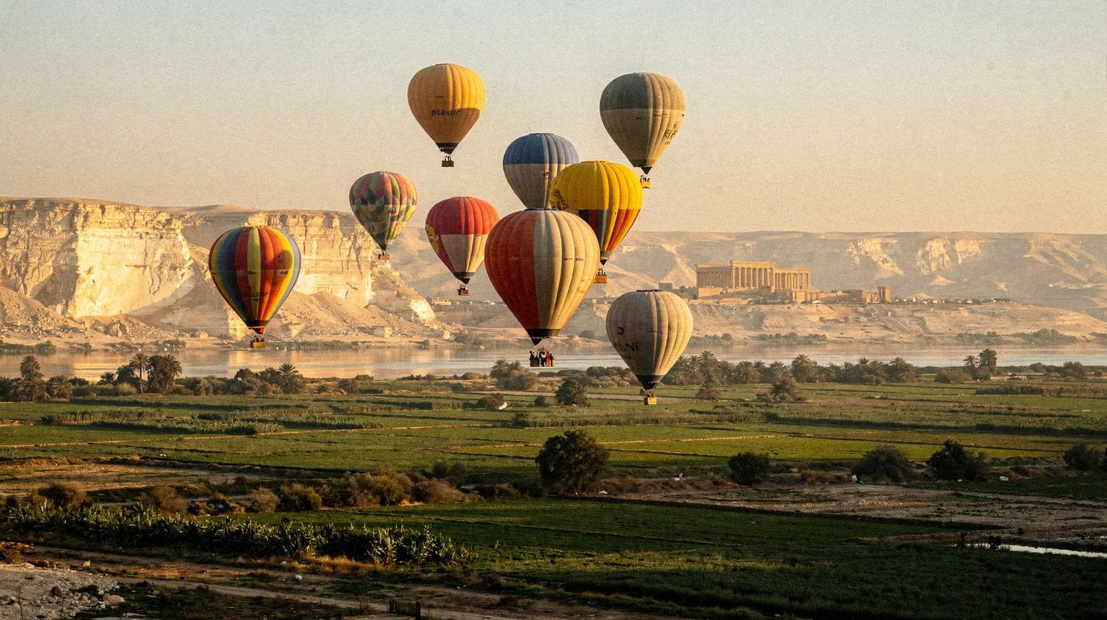 Montgolfière à Louxor vendue depuis Le Caire