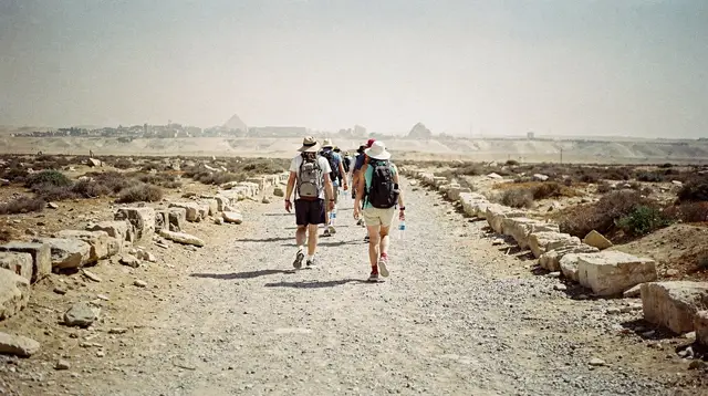 Self-guided visit of the Giza plateau